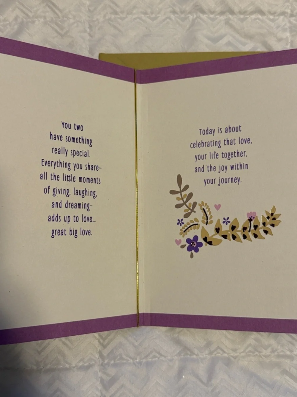 🌻 Bundle of 2 Hallmark Wedding Cards